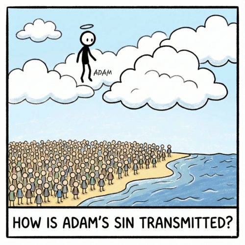 How is original sin transmitted?