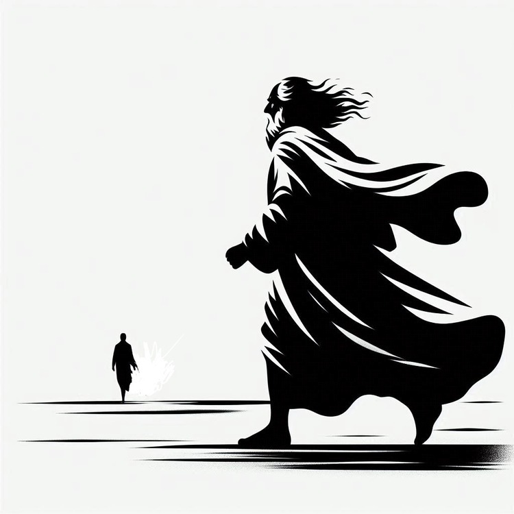 Why did the prodigal's father run?