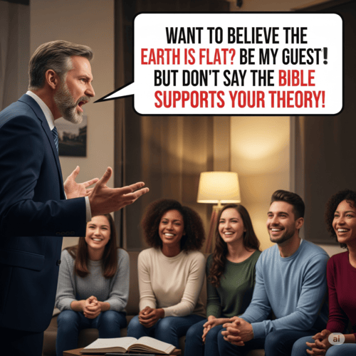 Does the Bible teach the earth is flat?