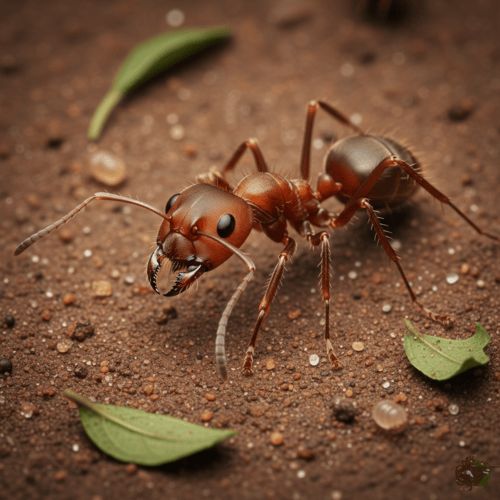 How ants shout intelligent design